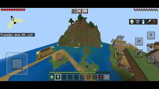 jogando conseguindo um omnitrix recalibrado e o super no Minecraft V5 do Ben 10