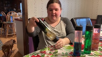 Color Changing Sensory Bottles with Miss Catherine!