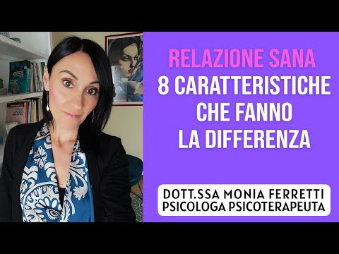 Video: Che Cos'è Una Relazione Sana Con Un Partner?