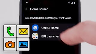 How to set BIG Launcher as a default home screen / launcher screenshot 3