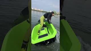 RUSH WAVE BOAT, automatic drainage, convenient and fast#rushwave #Surfing #kartboat #rushwaveboat