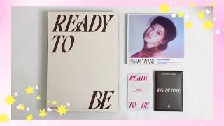 🎇 unboxing twice 12th mini album ready to be (be ver & digipack) + target exclusive ⛓