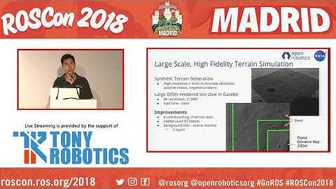 【ROSCon2018】Gazebo renders the moon