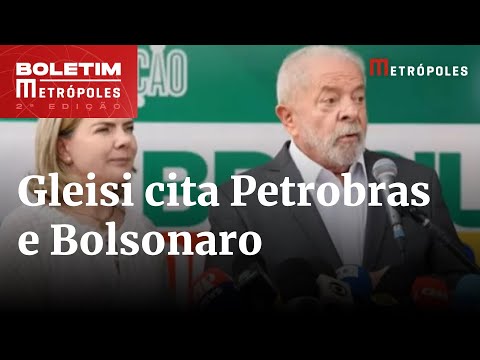 Gleisi diz que Petrobras tinha “negócios suspeitos” e cita Bolsonaro | Boletim Metrópoles 1º
