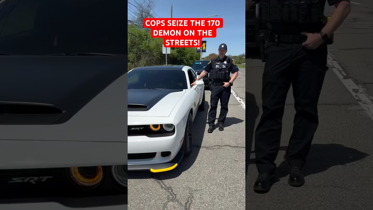 COPS SEIZE THE 170 DEMON ON THE STREETS! 