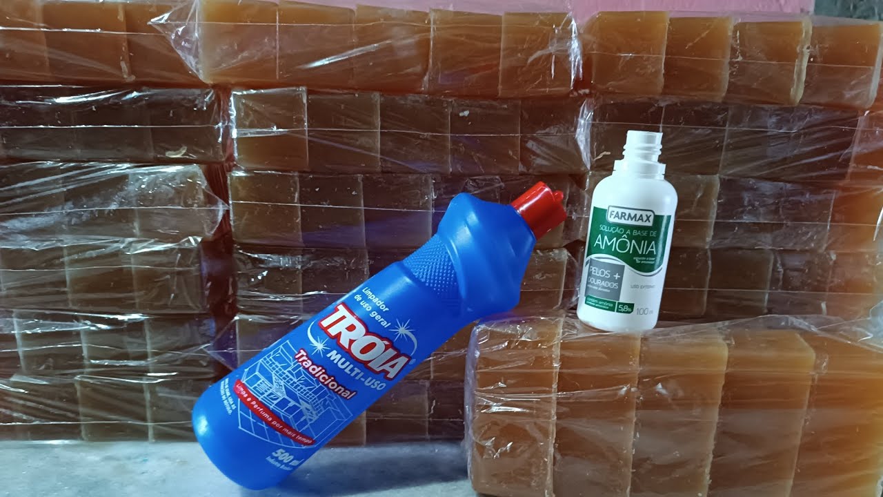 COLOQUEI ESTES INGREDIENTES NO MEU SABÃO, E A QUALIDADE FICOU MARAVILHOSA