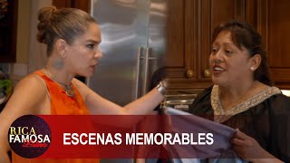 Elisa se pelea con su asistente | Rica Famosa Latina | Temporada 1