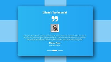 Bootstrap 5 Testimonial Slider | Animated Responsive Bootstrap 5 Testimonial