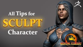 Best Pipeline to Sculpt Any Character | Zbrush Tutorial