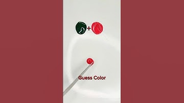 Guess the color 💚+❤️ #colorfulmixing #relaxing #satisfying #colormixing #art #asmrsounds #colormix