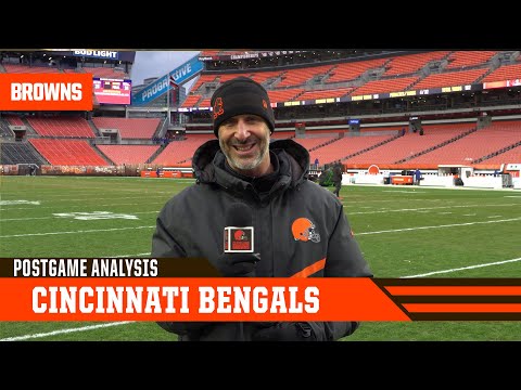 Browns down Bengals to close 2021 season with a win