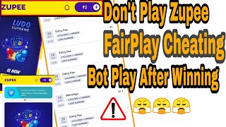 Don't Play Zupee Gaming Earning App|Fairplay Cheating By Zupee Gaming App|Zupee Gaming Earning App screenshot 2
