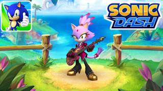 SONIC DASH - BASSIST BLAZE ANDROID GAMEPLAY screenshot 2
