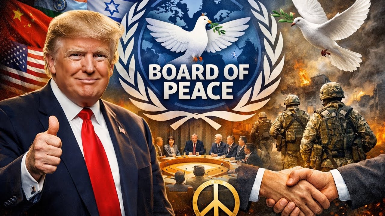 What is "BOARD OF PEACE" of Donald Trump ?🕊️✌️