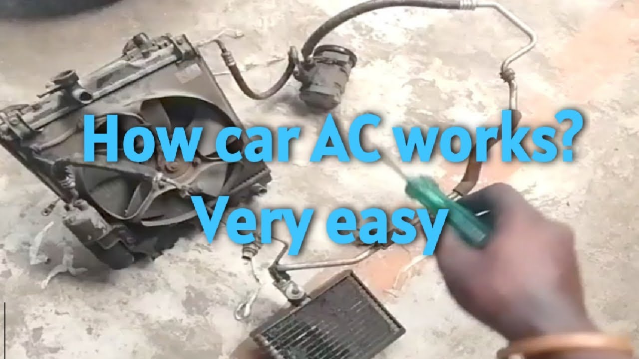 How car AC works?,AC गाड़ी में कैसे काम करता है? - YouTube
