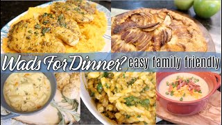 Amazing Autumn Recipes! My Favorite What's For Dinner! FamilyFriendly & Easy!  Cook With Me!