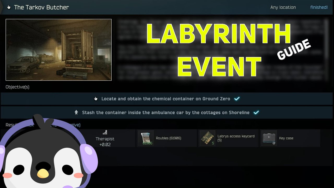 The Tarkov Butcher  | Labyrinth Event Guide | Tarkov