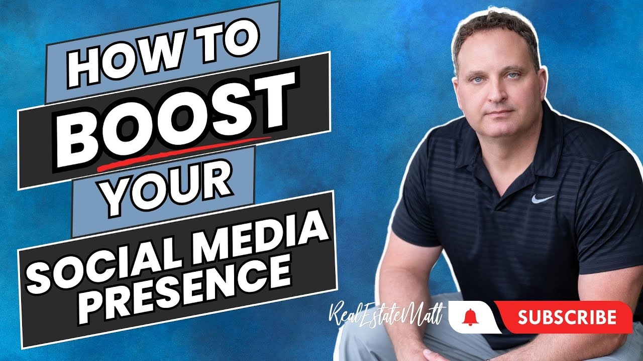 How to BOOST your Social Media Presence - YouTube