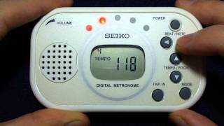 HD SEIKO DM100 digital metronome