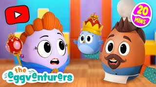 Egg Baby Bird 🐥, Egg Kingdom 👑 & Egg Chef 🎂 | The Eggventurers Full Episodes Compilation by GoldieBlox 315,147 views 1 year ago 21 minutes