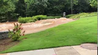 Massive water break on Georgia Tech’s campus