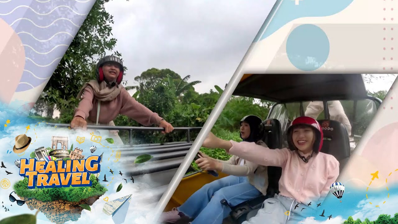 Healing Travel - Keliling Gunung Mas Naik Komodo Adventure, Arafah Insecure Pakai Helm Bikin Jelek