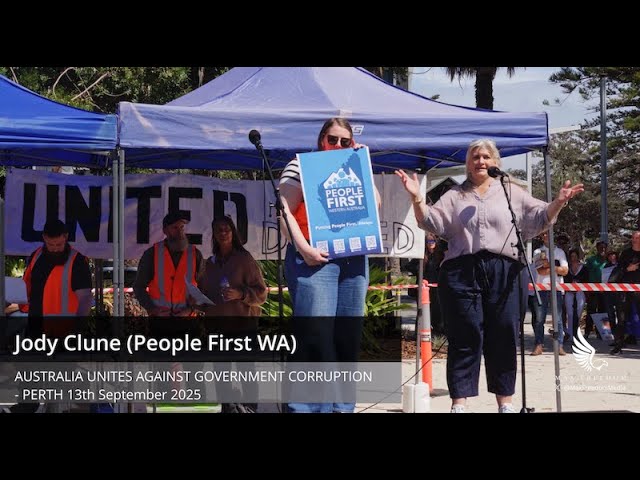 Jody Clune (People First WA)