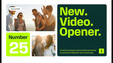 Multi Frame Intro 2025 for Premiere Pro Templates