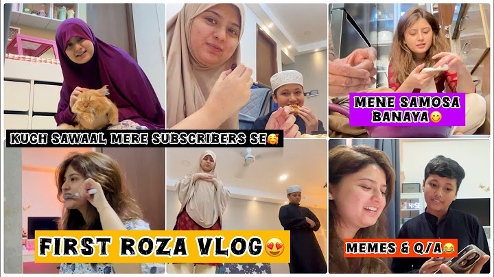 First roza 2025 vlog🤩❤️ | Arishfa Khan
