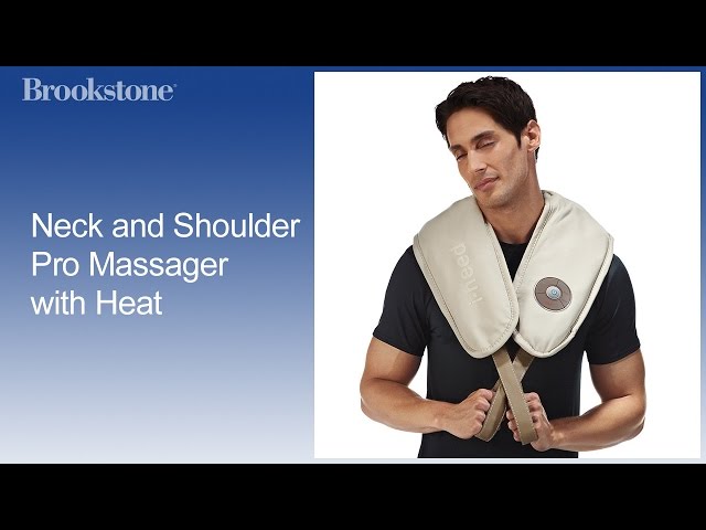 Brookstone Shiatsu Neck And Shoulder Massager : Target