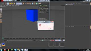 Cinema 4D Tutorial #2 how to make a cube/text shatter.