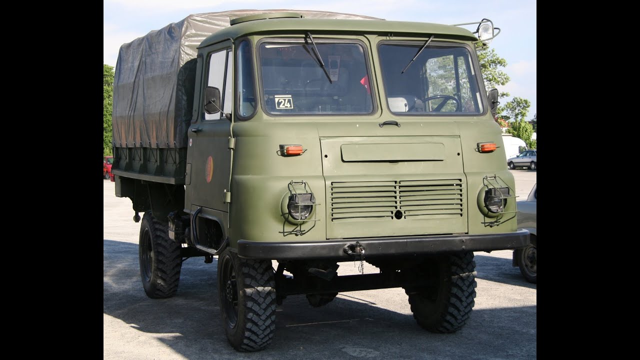 Автомобиль ROBUR LO2002A ( РОБУР ) полный привод 4 х 4 - YouTube