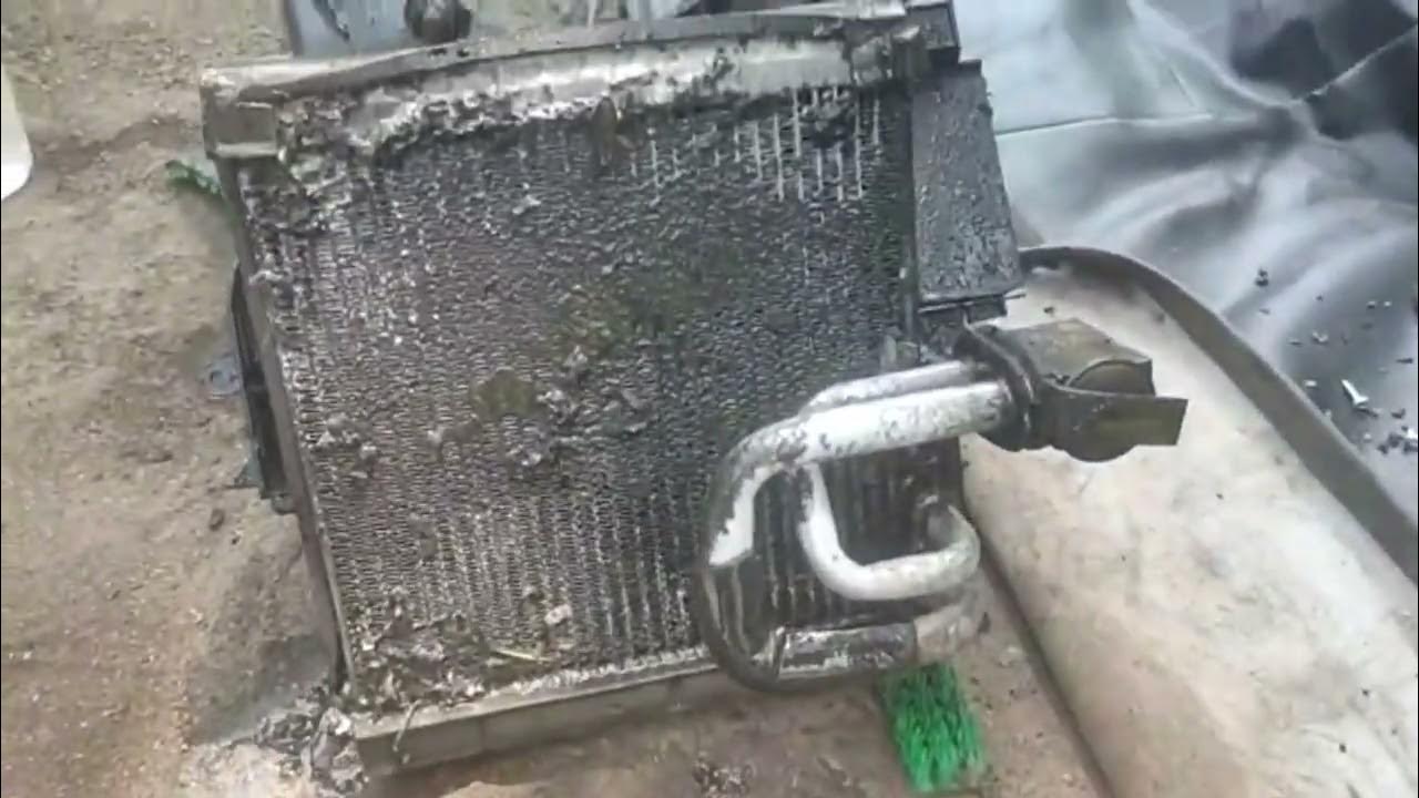 Bina Deshbord khole Cooling coil cleaning Alto K10 YouTube