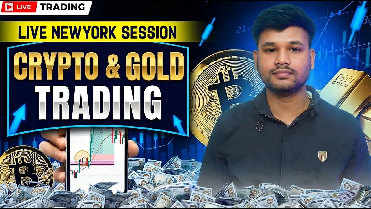 live Crypto & Gold Analysis ||  18 Jan   || For Educational Purpose Only | 
