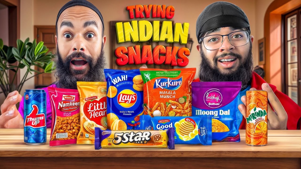 India se aye snacks..