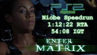 [PS2 WR] Enter The Matrix - Niobe Speedrun in 1:12:22 RTA (54:08 IGT)