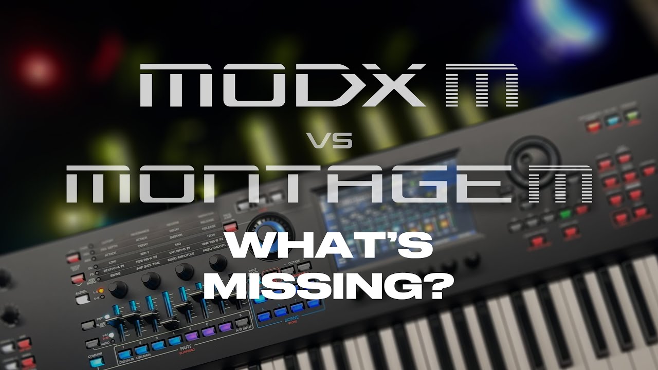 Что Yamaha удалила из MONTAGE M, чтобы создать потрясающую новую модель MODX M?