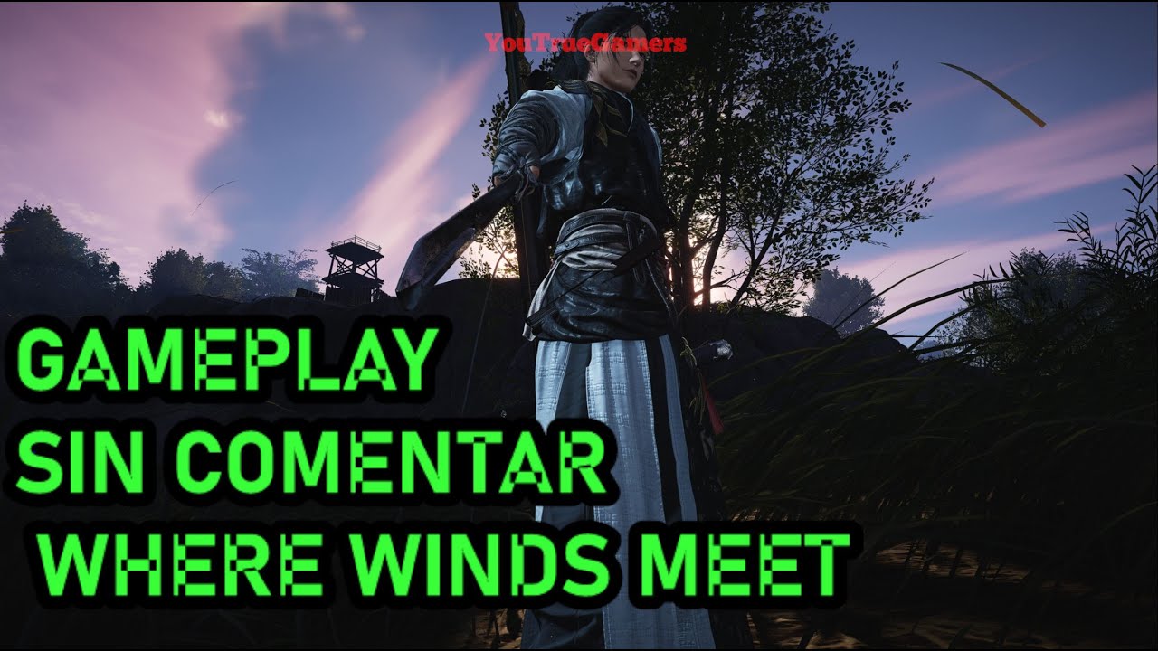 WHERE WINDS MEET SIN COMENTARIOS PVP FARMING LEGENDARY 75 LEVEL LEVELING CHARACTER