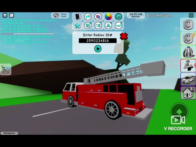 Ambulance Fire Truck Music Id Codes For Roblox Youtube - fire truck siren roblox