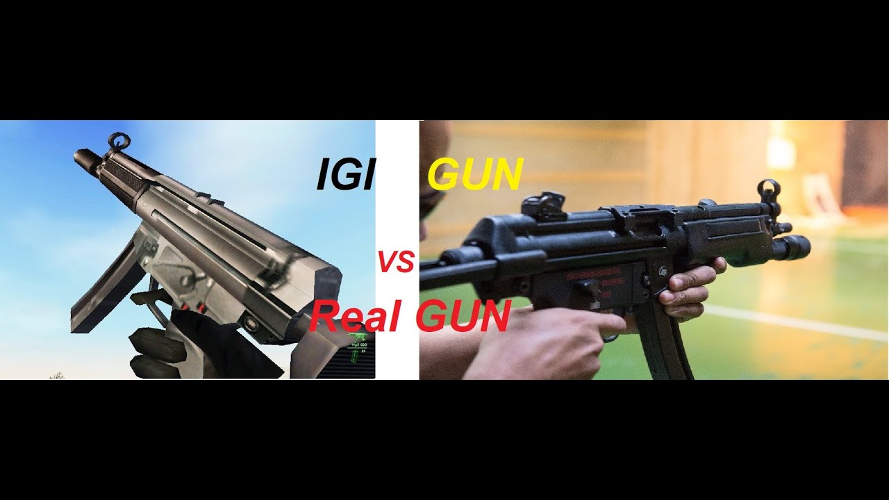 Project IGI - The Weapons vs the Real Gun - 2022
