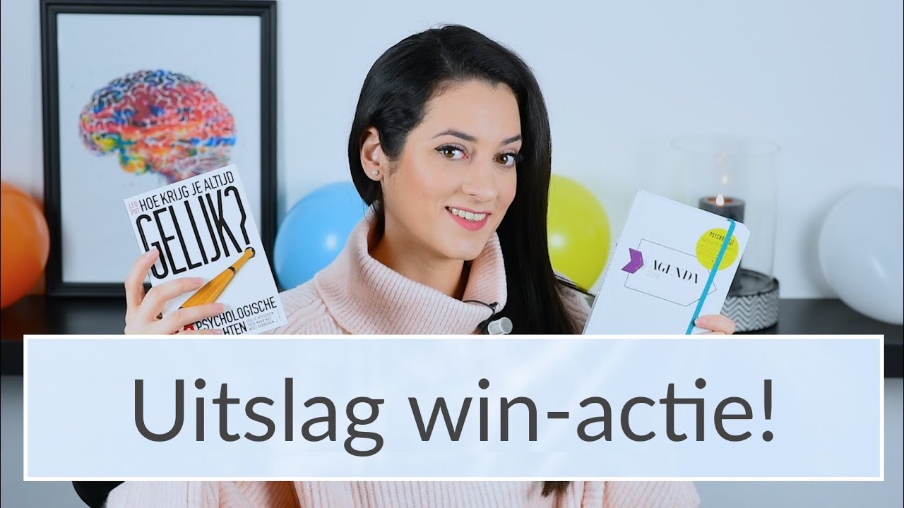 Heb jij gewonnen? Uitslag win-actie! - Psycholoog Najla - YouTube