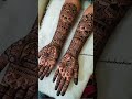 beautiful bridal mehndi designs #fashion #mehndi #weddingmehndi  #youtubeshorts