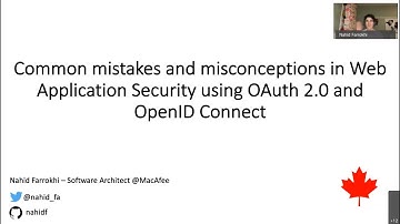 Common mistakes and misconceptions in Web App Security using OAuth 2.0 and OpenId Connect