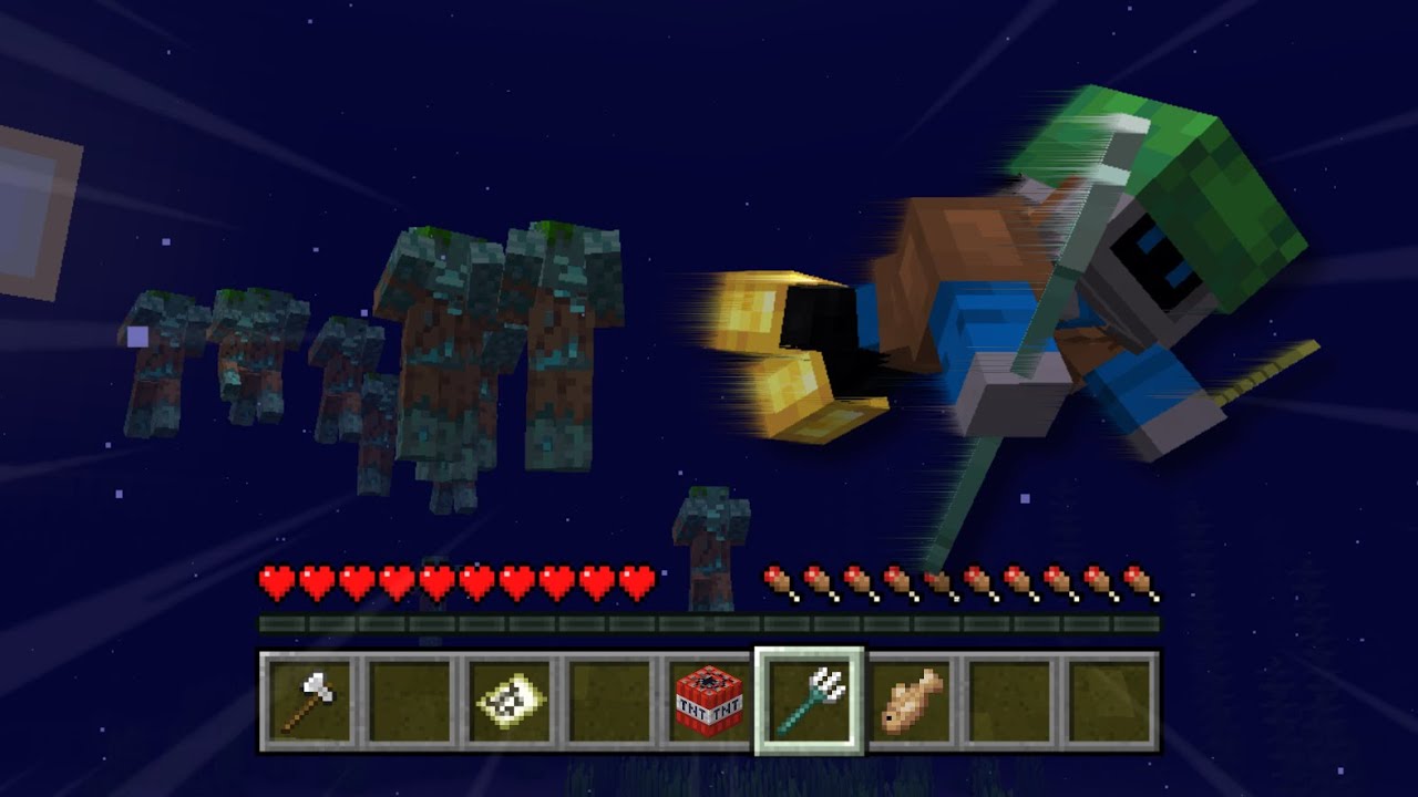 Beating Minecraft in an ONLY OCEAN Seed - YouTube