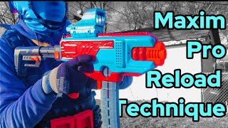 Dart Zone Maxim Pro - Reload Technique