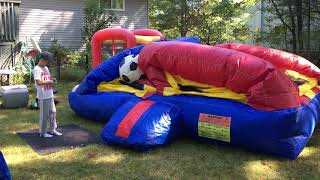 Bouncy castle blow up