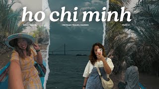 VIETNAM 🇻🇳 TRAVEL VLOG pt. 2 | female solo travel | Cu Chi Tunnel | Mekong Delta Tour | Shopping