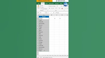 #ExcelShort27 - Excel Trick To Add Bullet Points To All Cells