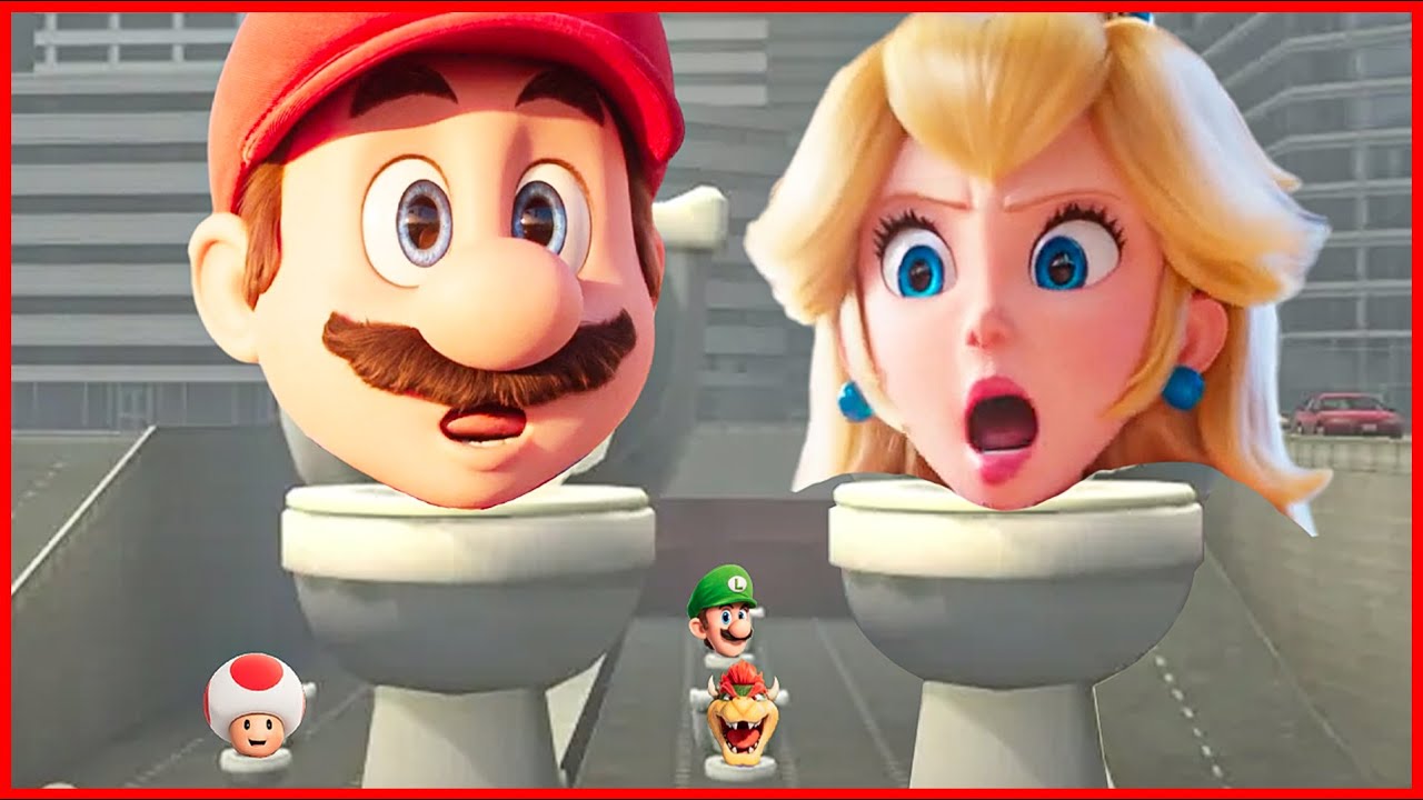 The Super Mario Bros. Movie | Skibidi Toilet Meme Song - YouTube