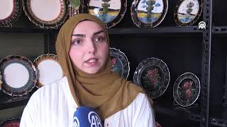 Tokatta Çiniciliğe Başlayan Kadın Atölye Açtı